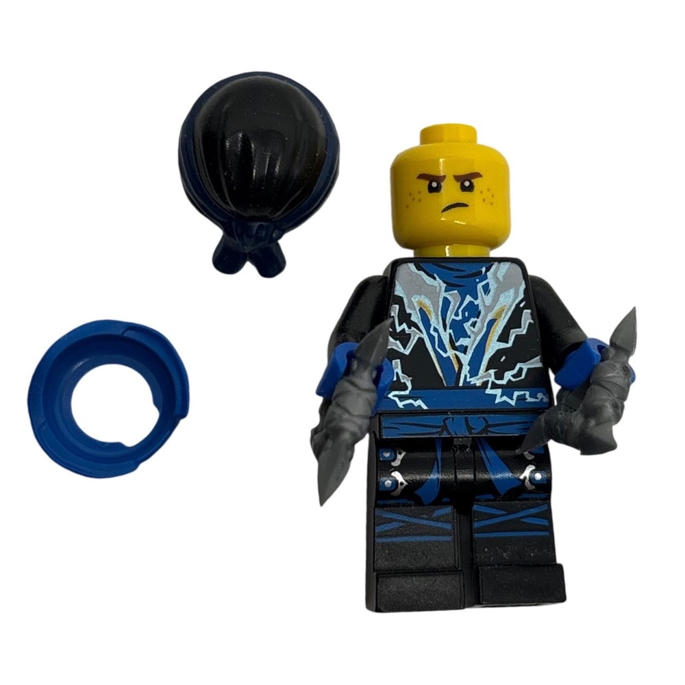 Lego Ninjago Minifigure NJO0407 Jay Spinjitzu Masters Sons of Garmadon Blue - Picture 3 of 5